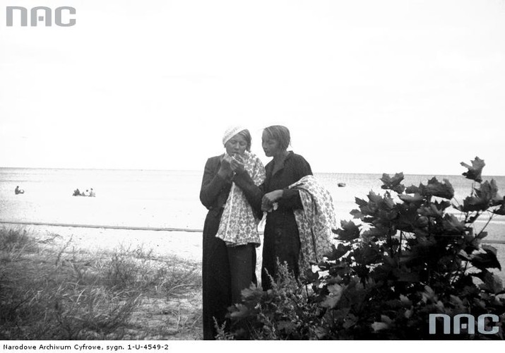 Plaża w Gdyni - Orłowie