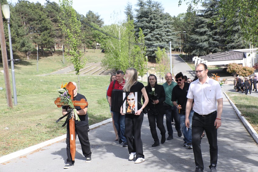 Sahrana Slađane Milošević