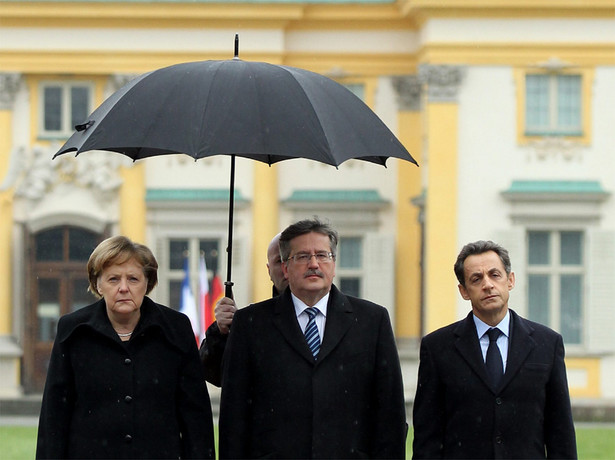 Dlaczego Sarkozy mókł w Wilanowie? Nowak wyjaśnia