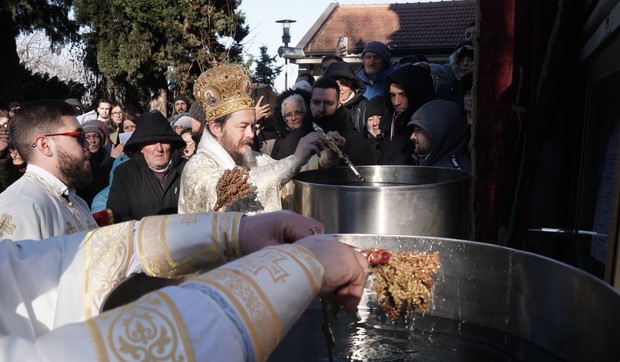 Liturgija u Hramu Svetog Đorđa na Banovom brdu