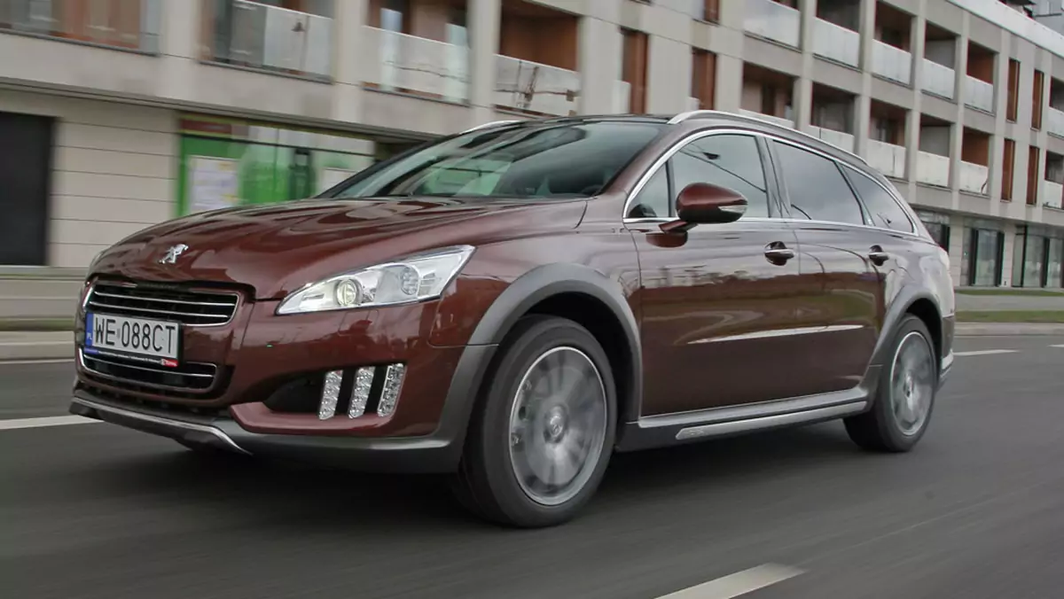 Peugeot 508 RXH: scout po francusku