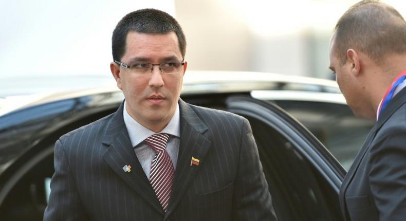 Former vice President of Venezuela Jorge Arreaza, pictured in 2011, has been named the new mining minister of the country