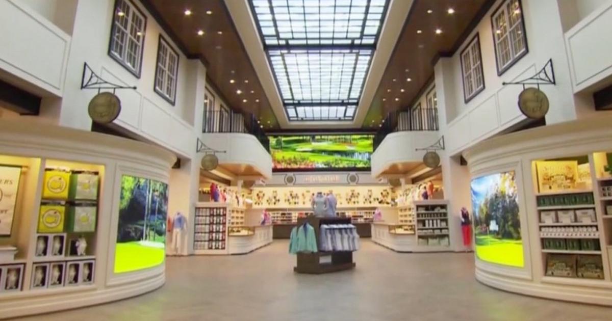 Take a tour of Augusta National's new pro shop, the only place