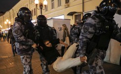 Protesty w Rosji przeciwko mobilizacji. Rośnie bilans zatrzymanych