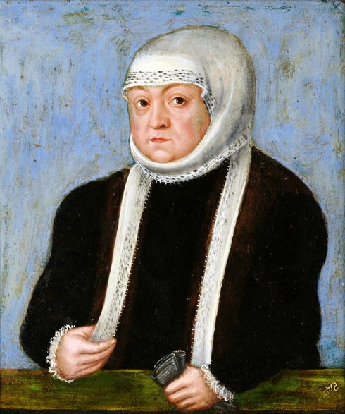 Bona Sforza Obraz z warsztatu Łukasza Cranacha młodszego.