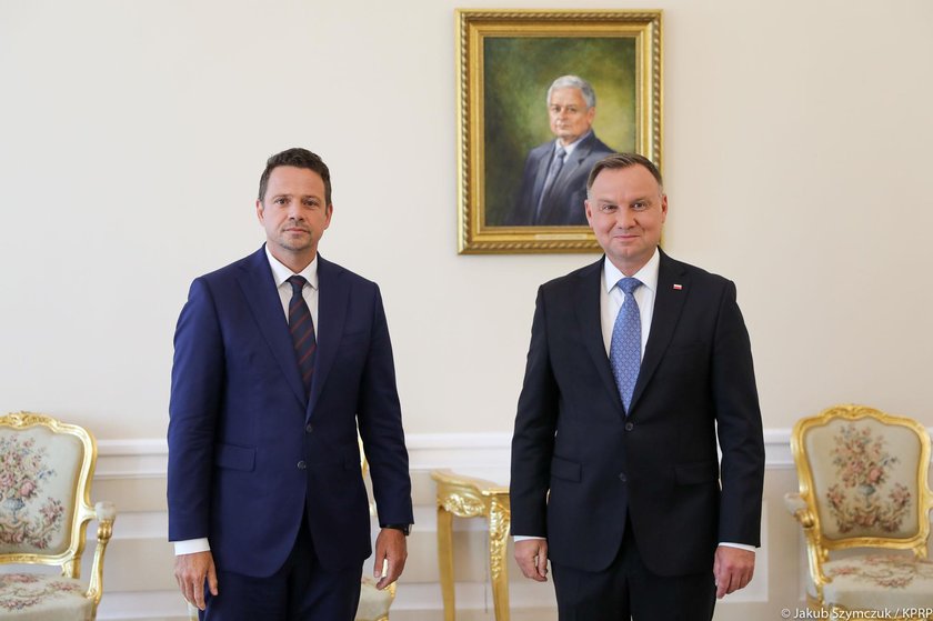 Rafał Trzaskowski i Andrzej Duda