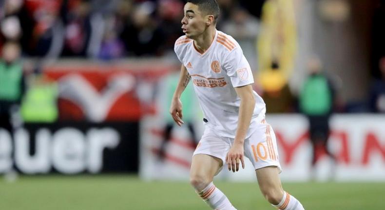 Atlanta United's Paraguay international Miguel Almiron, one of several South American players who will compete in Saturday's MLS Cup final