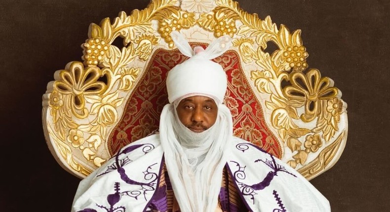 The dethroned Emir of Kano, Muhammad Sanusi Lamido 