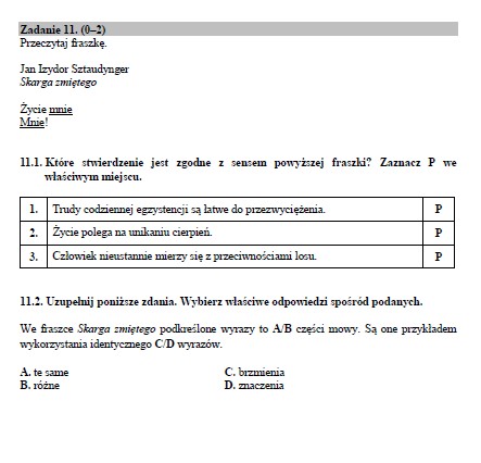 Egzamin gimnazjalny 2019. Język polski. Arkusze i odpowiedzi - Wiadomości