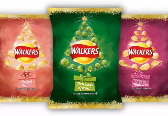 Chipsy o smaku brukselki w świątecznej edycji Walkers
