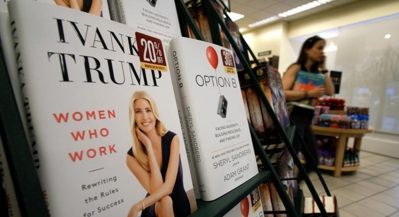 Ivanka Trump says she wrote her latest book -- billed as a self-help guide for working women -- before her father's shock election