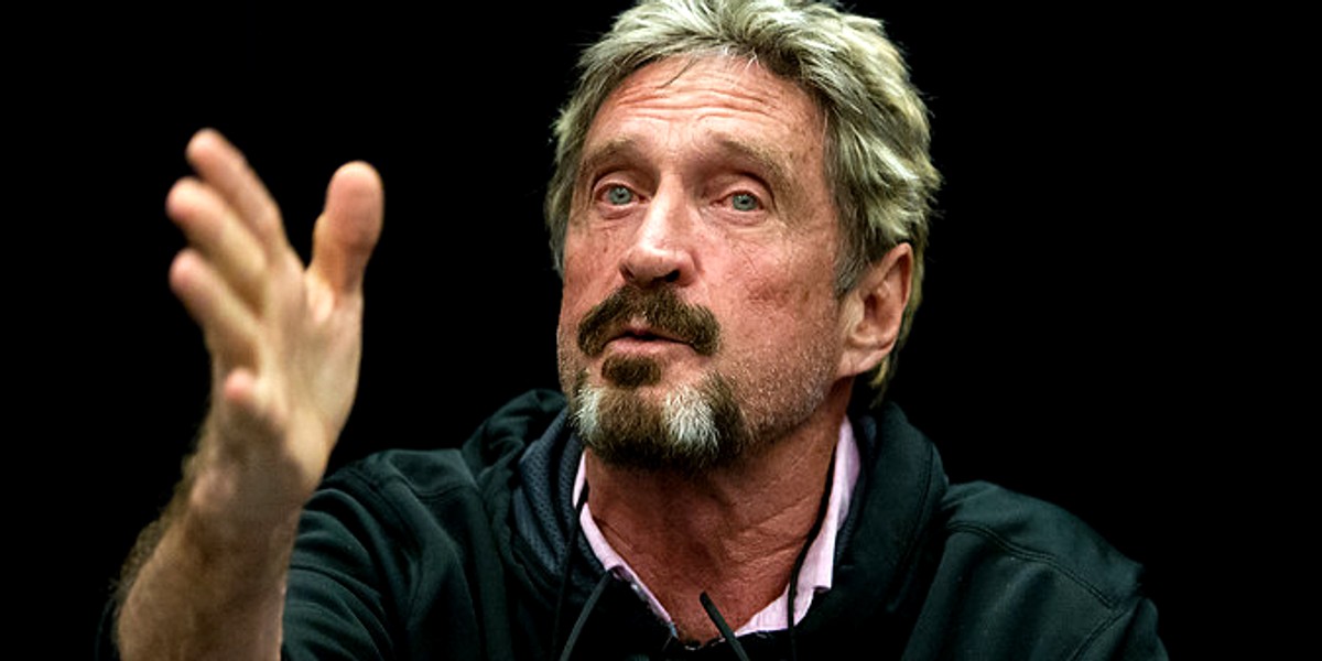 John McAfee.