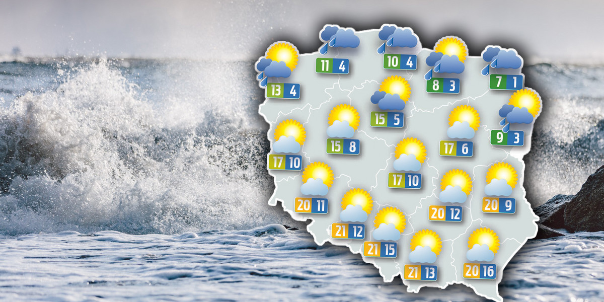 Nad morzem ziąb, na południu lato. IMGW już wydał ostrzeżenia hydro, w planach kolejne – meteo...