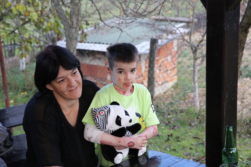 Život nam se promenio: Majka Sofija sa malim Despotom