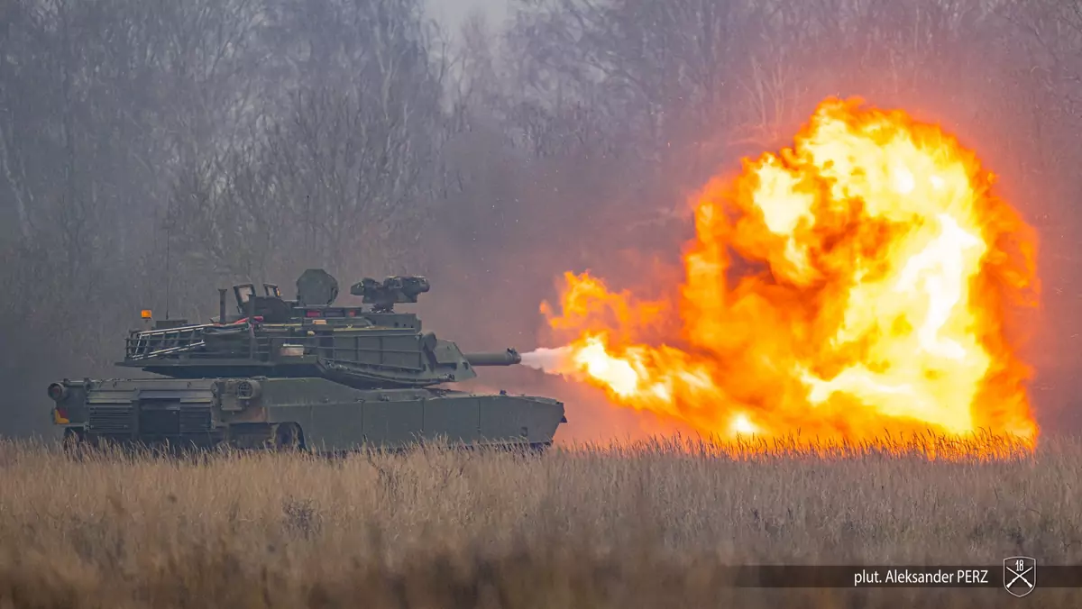 Polscy czołgiści szkolą się na czołgach Abrams