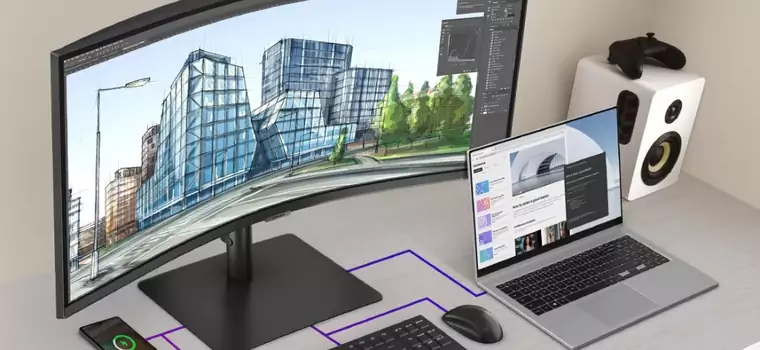 Oto nowe monitory Samsunga. Sprawdzą się głównie w pracy