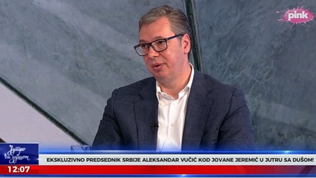 Aleksandar Vučić na Pinku