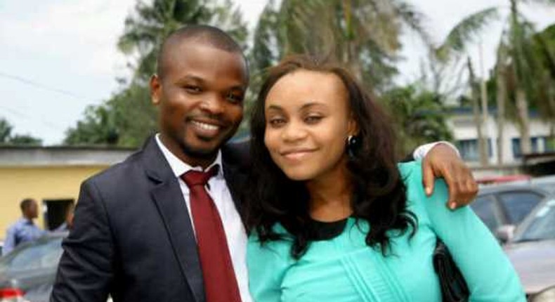 OAP Nedu and his estranged wife Uzor Ohiri [NairaLand]