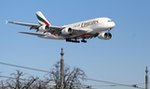 Kolosalny Airbus A380 wylądował na lotnisku Chopina w Warszawie