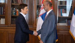  Ana Brnabić i Ahmed Al Džarvan