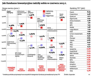 TFI liczą czerwcowe straty. Liderem wzrostów został Eurogeddon