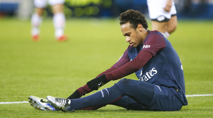 Hiába rúgott négy gólt Neymar, a szurkolók nem voltak maradéktalanul elégedettek /Fotó: AFP