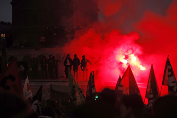 19 styczeń 2023r. Protest przeciw reformie emerytalnej w Paryżu