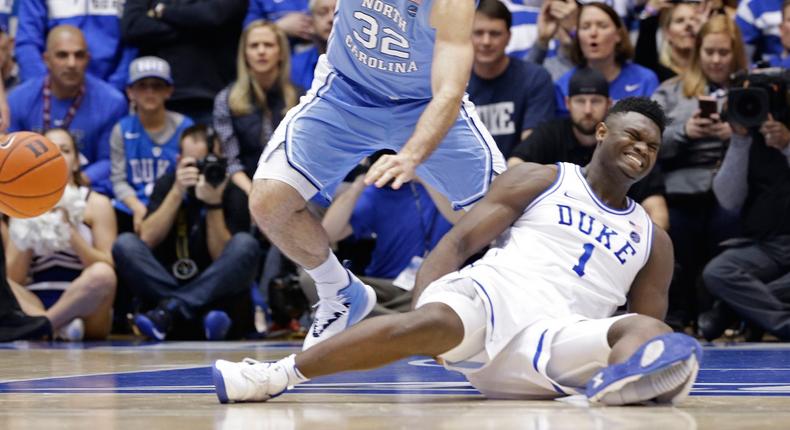 Zion Williamson injury