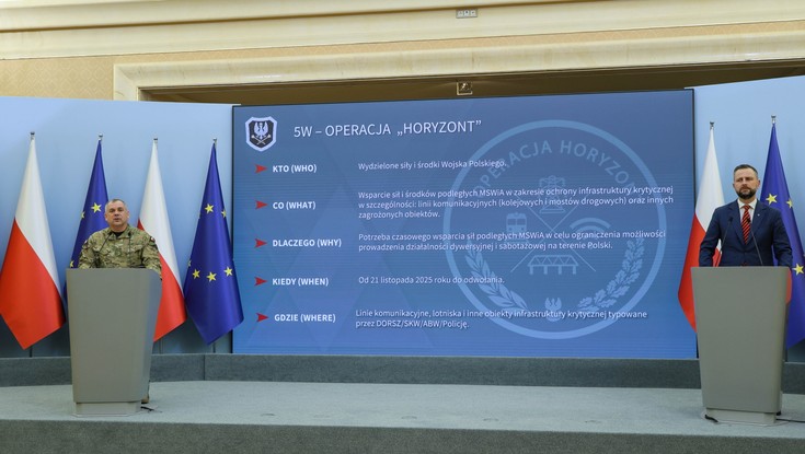 MSWiA: Rusza operacja Horyzont". Kierwiński: Nasi żołnierze codziennie odpierają ataki, nie o każdym słyszycie