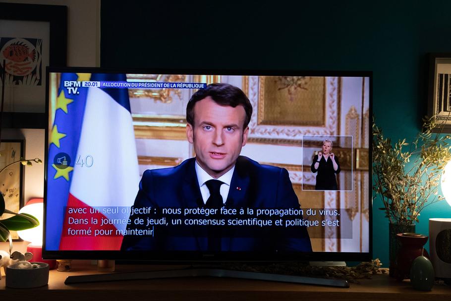 – Jesteśmy w stanie wojny o zdrowie – powiedział prezydent Francji Emmanuel Macron