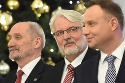 Antoni Macierewicz, Witold Waszczykowski, Andrzej Duda