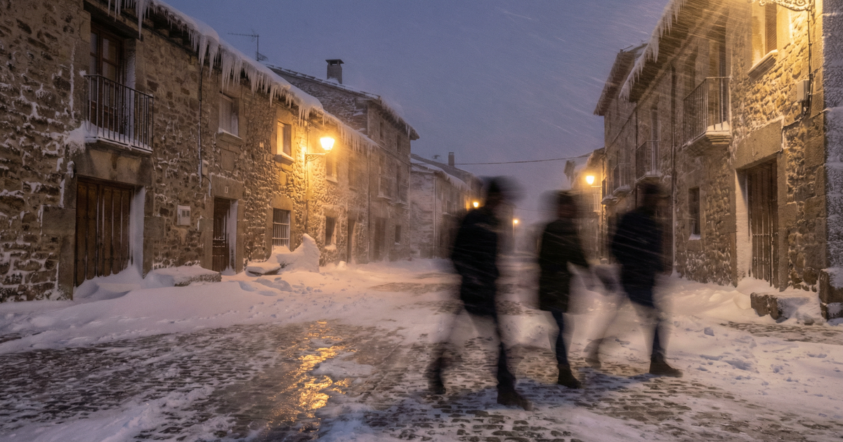España vive el Día de Reyes más frío en 40 años con hasta -15°C