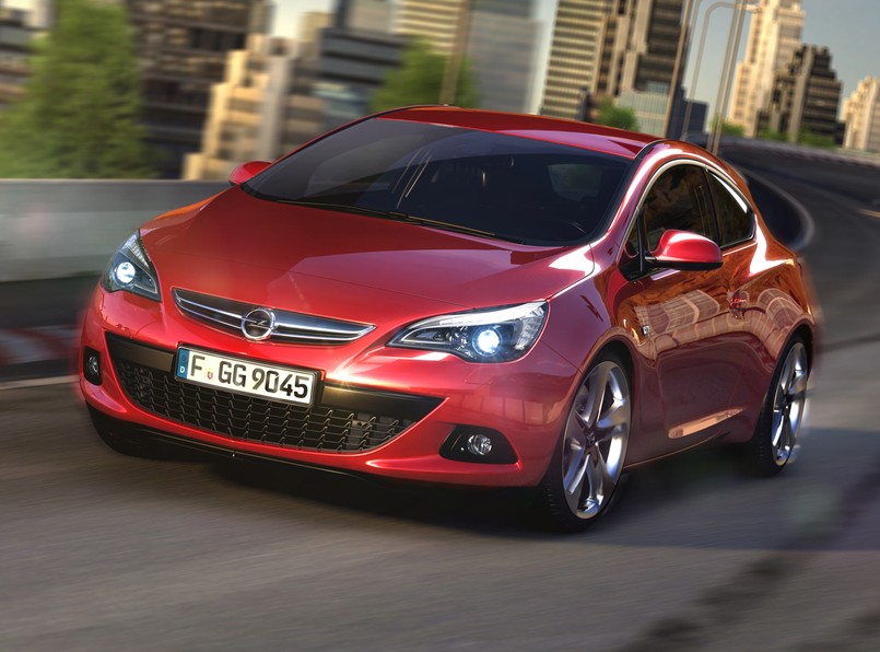 Opel Astra GTC w wersji produkcyjnej