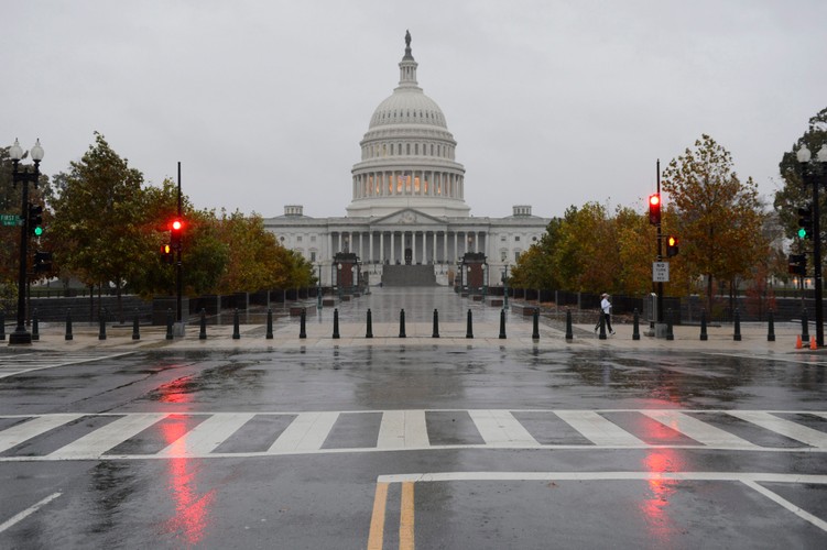 Huragan Sandy nad Waszyngtonem