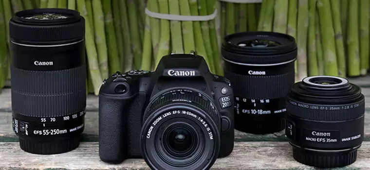 Canon EOS 200D – najlżejsza na świecie lustrzanka z odchylanym ekranem