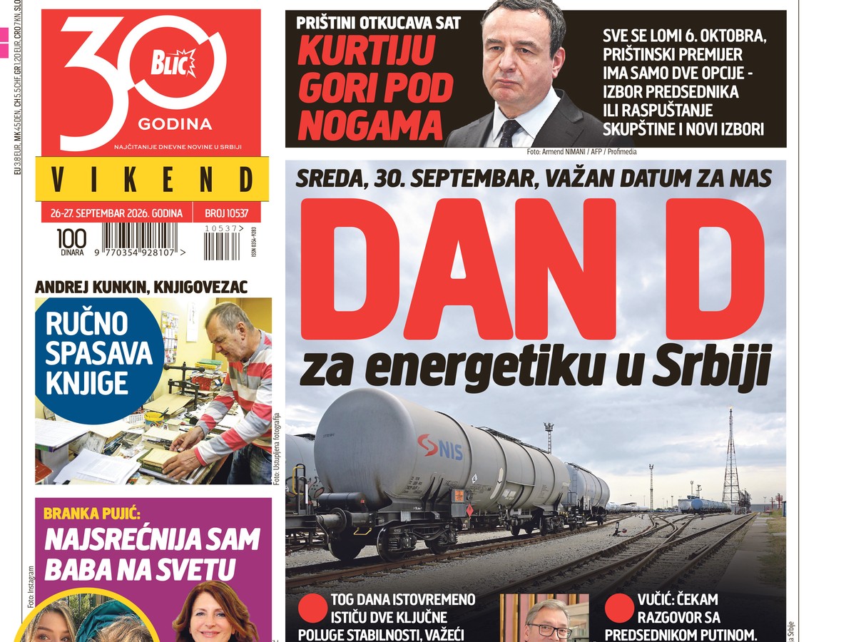 Naslovna strana za 26.9.