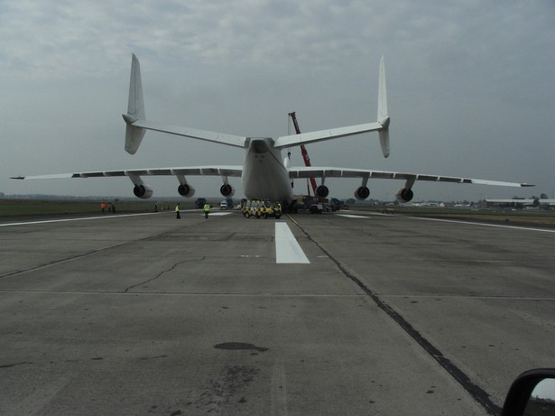 Największy samolot świata Antonow An-225. Fot. Sandsteinrad (CC BY-ND 2.0)