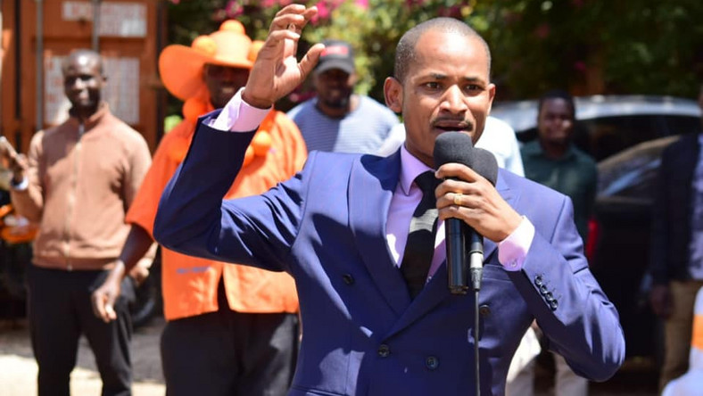 Image result for babu owino campaigning