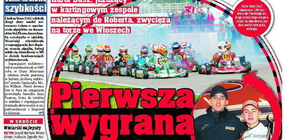 Pierwsza wygrana Kubicy