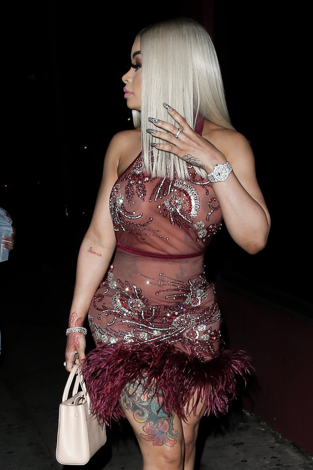 Blac Chyna prze klubem w Los Angeles