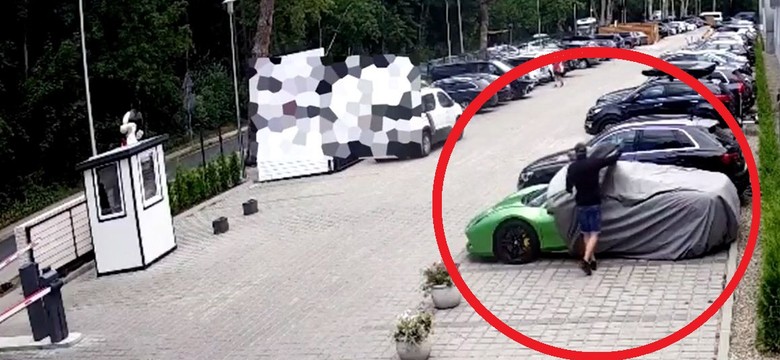 Ferrari warte fortunę zniknęło z Polski. Mamy WIDEO z kradzieży, a policja dopadła złodziei