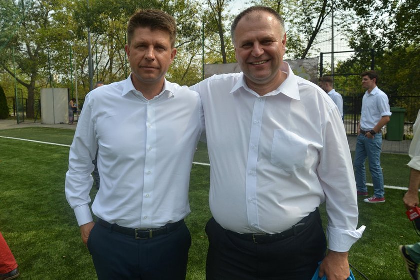 Adam Cyrański i Ryszard Petru