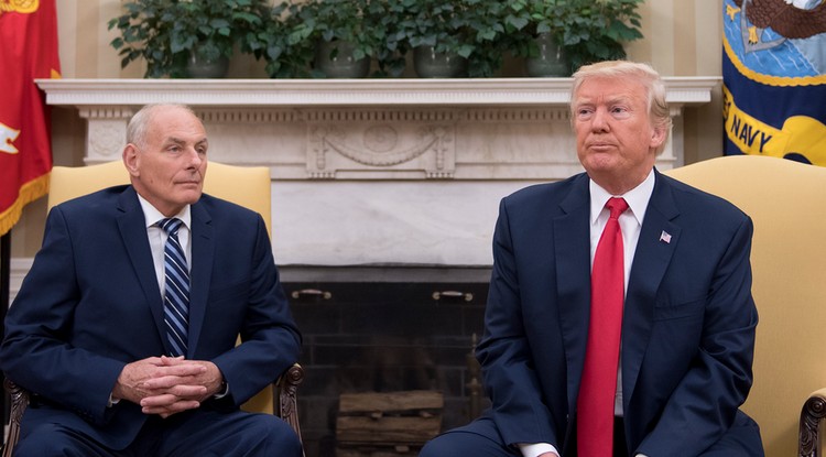 John Kelly és Donald Trump