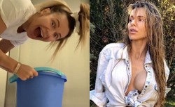 Tak wyglądał lany poniedziałek u Dody [WIDEO]