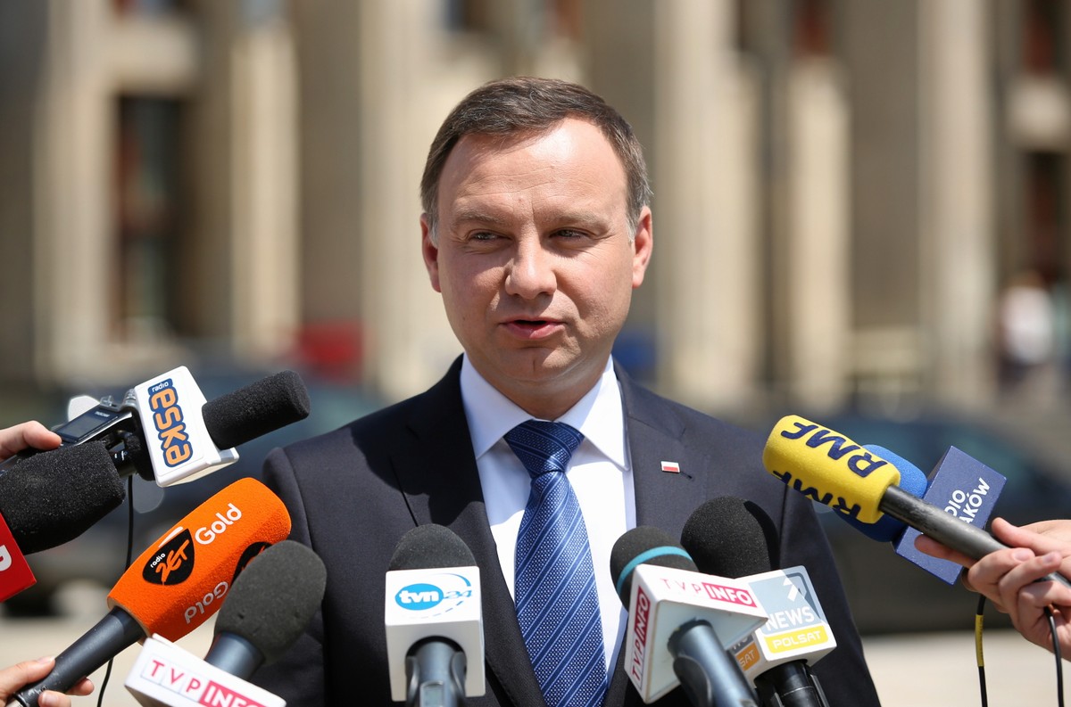 Prezydent Duda już w piątek uspokajał: – Polska jest bezpieczna – mówił