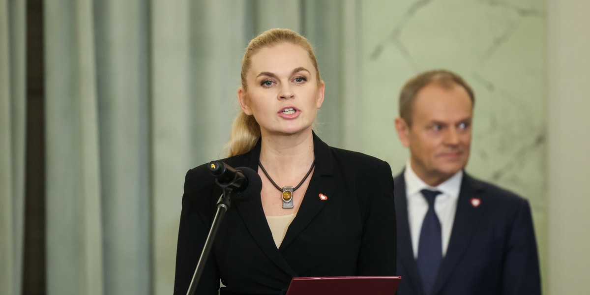 Ministra edukacji narodowej Barbara Nowacka