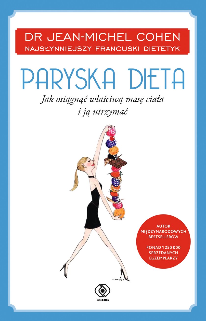 Okładka książki "Paryska dieta"