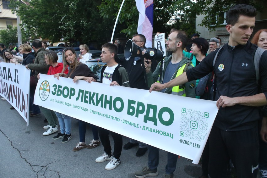 Skup podrške pritvorenoj profesorki gimnazije