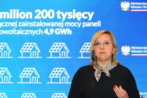 Minister klimatu Anna Moskwa