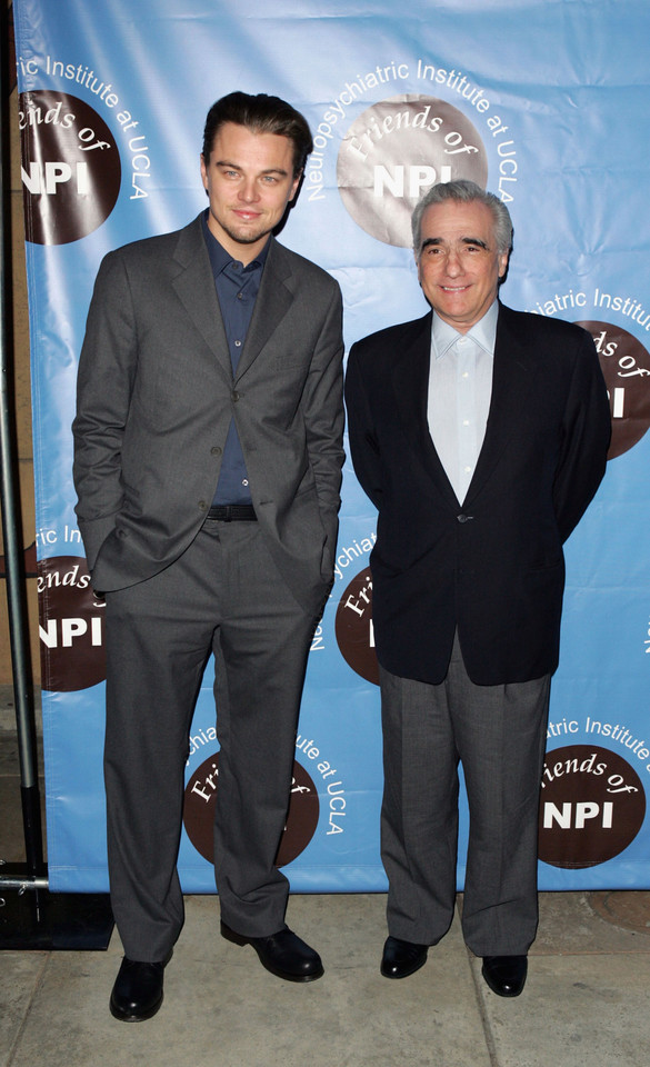 Leonardo DiCaprio i Martin Scorsese w 2004 roku